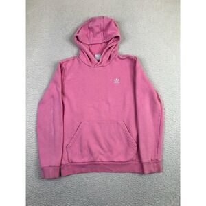 Adidas Hoodie Youth Large Pullover 13-14Y Trefoil Fleece Pocket Athletic Stylish